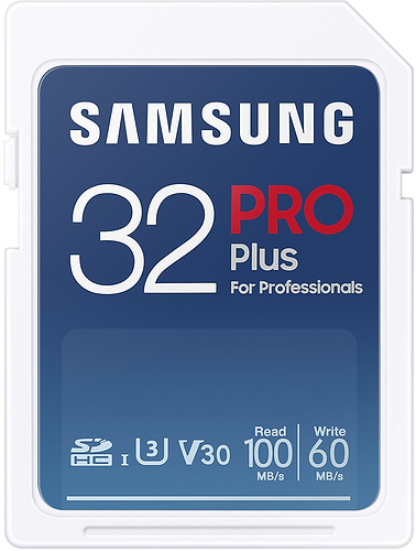 Karta Pamięci Samsung SDHC 32GB PRO+ (100/60MB/s) (MB-SD32K/EU)