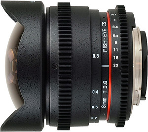 Obiektyw Samyang 8mm T3.8 Fish-eye CS II UMC VDSLR (Pentax)