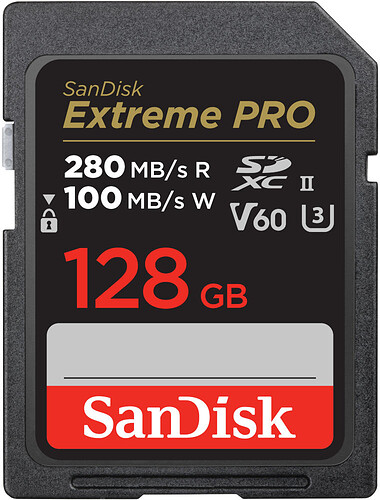 Karta pamięci SanDisk SDXC Extreme PRO 128GB (280MB/s) V60 UHS-II U3/SDSDXEP-128G-GN4IN - nowosc