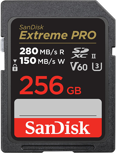 Karta pamięci SanDisk SDXC Extreme PRO 256GB (280MB/s) V60 UHS-II U3/SDSDXEP-256G-GN4IN - nowosc