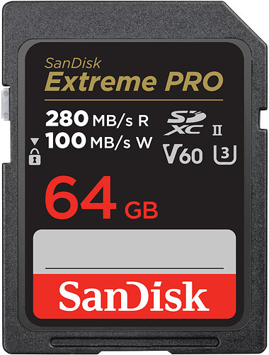 Karta pamięci SanDisk SDXC Extreme PRO 64GB (280MB/s) V60 UHS-II U3/SDSDXEP-064G-GN4IN - nowosc