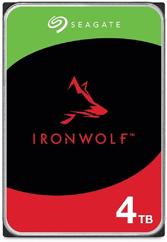 Dysk HDD Seagate IronWolf 4TB 3,5" 64MB (ST4000VN008)