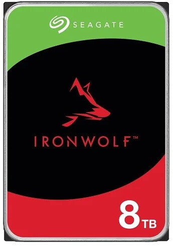 Dysk HDD Seagate IronWolf 8TB 3,5" 256MB (ST8000VN004)