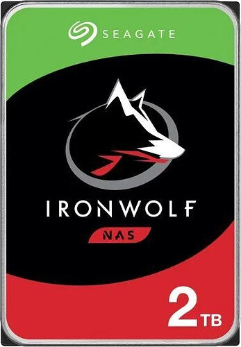 Dysk HDD Seagate IronWolf 2TB 3,5'' 64MB (ST2000VN004)