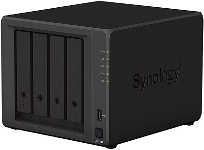 Serwer Synology NAS DS923+ 4x0HDD 4GB DDR4 AMD R1600 2x3,1Ghz 2xUSB 3.2 2xRJ-45