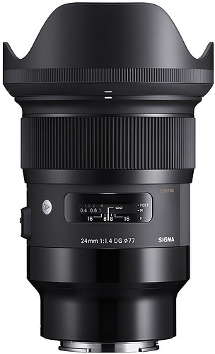 Obiektyw Sigma 24mm f/1,4 DG HSM Art (Sony E) + 3 lata gwarancji