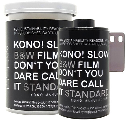 Film czarno-biały KONO! Slow 6 [135/36 zdjęć]