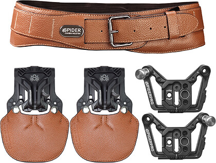 Pas biodrowy Spider Camera Holster SpiderPro Dual Camera System v3 - BROWN