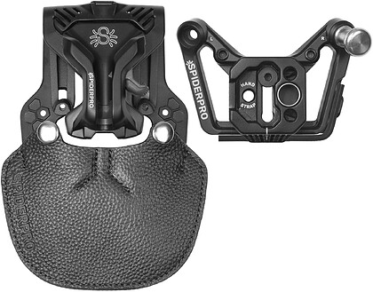 Kabura do paska (komplet) SPIDER CAMERA HOLSTER SpiderPro Holster Set v3 (BLACK)
