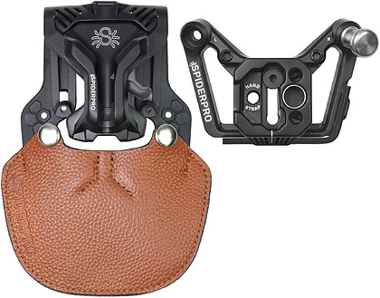 Kabura do paska (komplet) SPIDER CAMERA HOLSTER SpiderPro Holster Set v3 (BROWN)