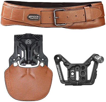 Pas biodrowy Spider Camera Holster SpiderPro Single Camera System v3 - BROWN