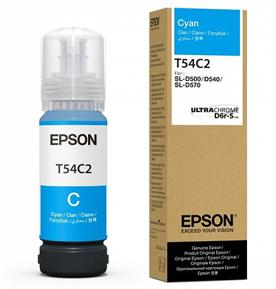 Tusz Epson T54C2 CYAN do SureLab SL-D500