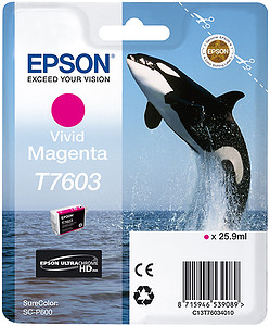 Tusz Epson T7603 Vivid Magenta (SC-P600)