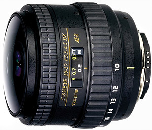 Obiektyw Tokina AF 10-17mm f/3,5-4,5 AT-X 107 AF DX NH Fish-Eye (Canon)