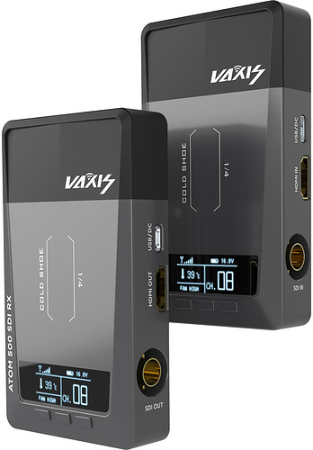 Vaxis ATOM 500 Wireless SDI/HDMI- transmisja bezprzewodowa (150 metrów)