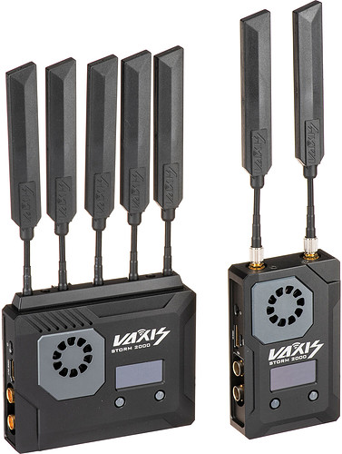 Vaxis Storm 2000 Wireless Kit (V- Mount) - transmisja bezprzewodowa (600 metrów) | promocja Black Friday!