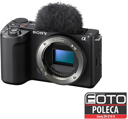 Aparat Sony ZV-E10 II + Welcome to Alpha Cashback