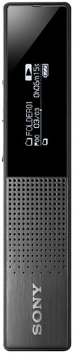 Sony dyktafon ICD-TX650 - smukły, uniwersalny dyktafon stereo do kieszeni marynarki