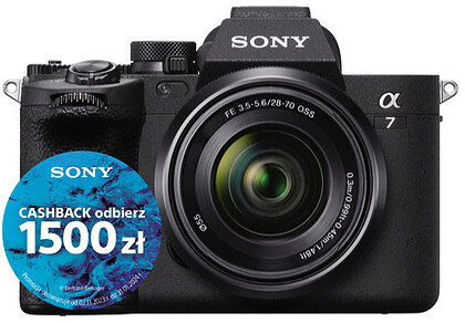 Bezlusterkowiec Sony A7 IV + Sony FE 28-70mm f/3.5-5.6 - Kup za 12198zł z kodem SONY1300 - raty 0%!
