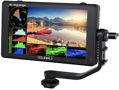 Monitor Podglądowy Feelworld LUT6E 6" 1600nit High Bright