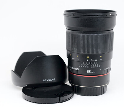 Obiektyw Samyang 35mm f/1,4 AS UMS (Sony E) - sn:D114D5844 - Komis