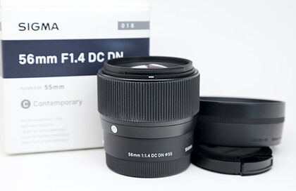 Obiektyw Sigma 56mm f/1.4 DC DN Contemporary (Sony E) - sn:53515507 - Komis