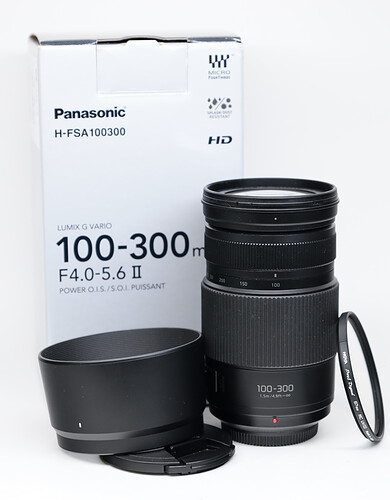 Obiektyw Panasonic LUMIX G Vario 100-300mm f/4-5,6 II POWER O.I.S. - sn:201023 - Używany