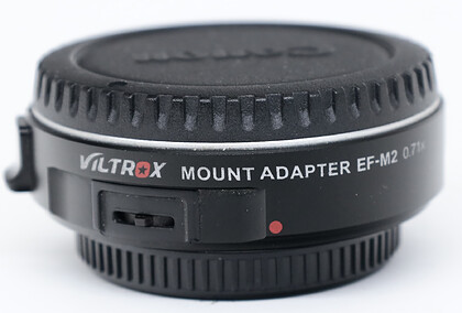 Viltrox adapter bagnetowy EF-M2 - Canon EF do M4/3 0.71x - Używany