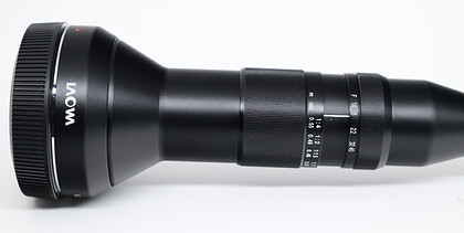 Obiektyw Laowa 24mm f/14 makro 2x Probe (Canon EF) - sn:16917 - Używany