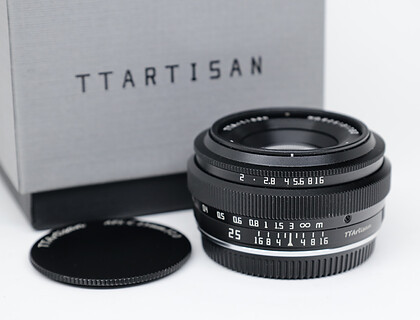 Obiektyw TTArtisan 25/2 - Mikro 4/3 sn:825131780 - Używany