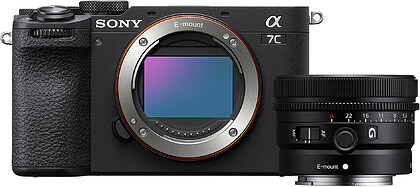 Bezlusterkowiec Sony A7C II (czarny) + Obiektyw Sony FE 40mm f/2,5 G Lens SEL40F25G