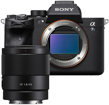 Bezlusterkowiec Sony A7SIII + Obiektyw Sony FE 35mm f/1.8 SEL35F18F.SYX