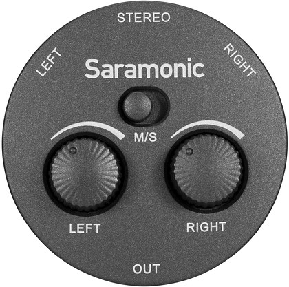 Adapter audio Saramonic AX1 - dwukanałowy pasywny | Wietrzenie magazynu!