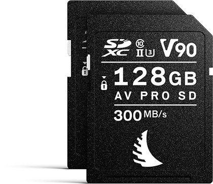 Karta pamięci Angelbird 2x SDXC 128GB AV Pro (300MB/s) V90 UHS-II U3 Match Pack/Canon EOS R6