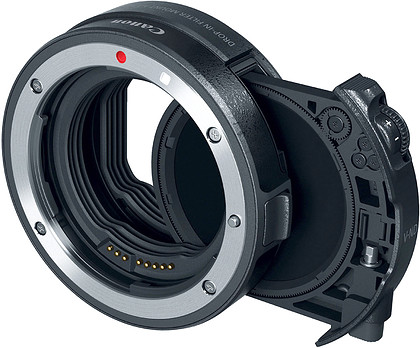 Adapter mocowania Canon Drop-In Filter Mount Adapter EF-EOS R + wsuwany filtr szary A o zmiennej gęstości