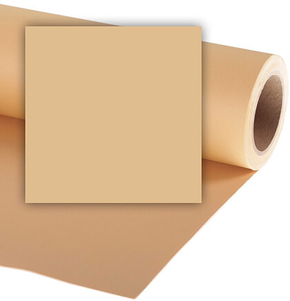 Colorama tło fotograficzne kartonowe 2,72m x 11m zółte/karmelowe (BARLEY CO114)