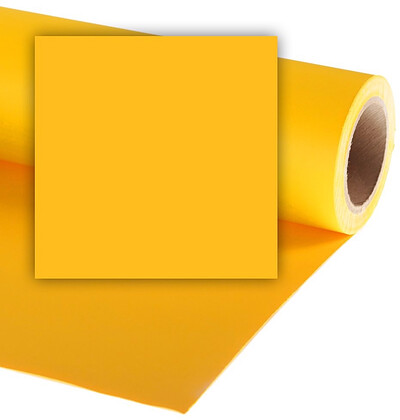 Colorama tło fotograficzne kartonowe 2,72m x 11m żółte (BUTTERCUP CO170)