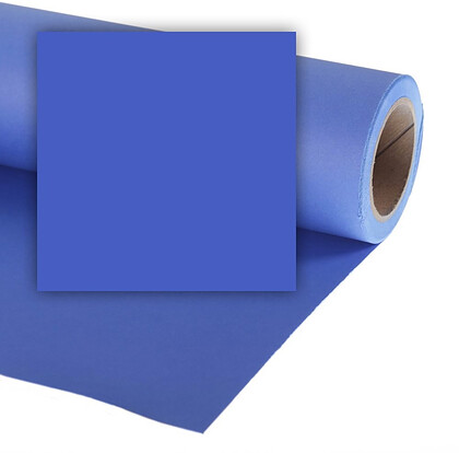 Colorama tło fotograficzne kartonowe 2,72m x 11m niebieskie (CHROMABLUE CO191)