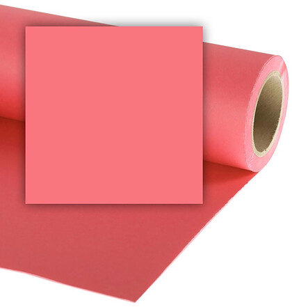 Colorama tło fotograficzne kartonowe 2,72m x 11m różowe (CORAL PINK CO146)