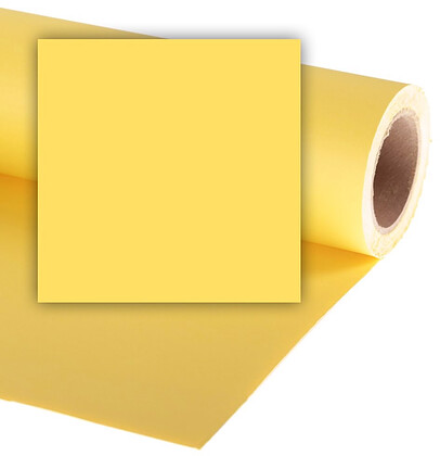 Colorama tło fotograficzne kartonowe 2,72m x 11m żółte (DANDELION/SULPHUR CO116)