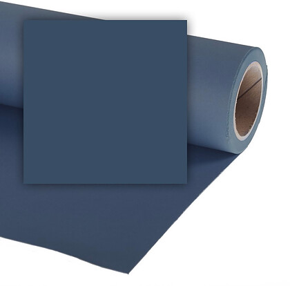 Colorama tło fotograficzne kartonowe 2,72m x 11m granatowe (OXFORD BLUE CO179)