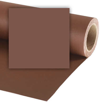 Colorama tło fotograficzne kartonowe 2,72m x 11m brązowe (PEAT BROWN CO180)