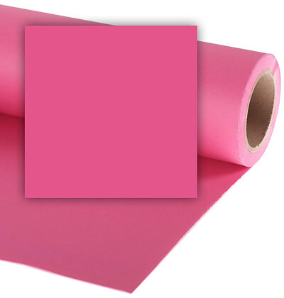 Colorama tło fotograficzne kartonowe 2,72m x 11m różowe (ROSE PINK CO184)