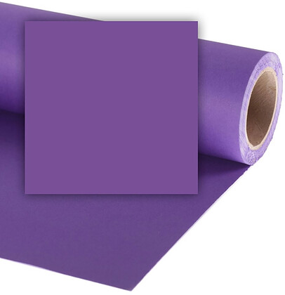 Colorama tło fotograficzne kartonowe 2,72m x 11m fioletowe (ROYAL PURPLE CO192)