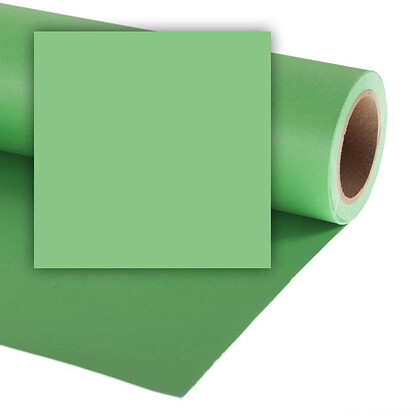 Colorama tło fotograficzne kartonowe 2,72m x 11m zielone (SUMMER GREEN CO159)