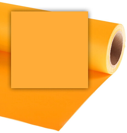 Colorama tło fotograficzne kartonowe 2,72m x 11m żółte (SUNFLOWER CO194)