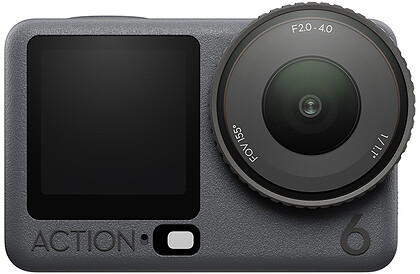 Kamera DJI Osmo Action 6 Standard Combo