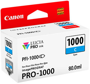 Tusz Canon PFI-1000C Cyan