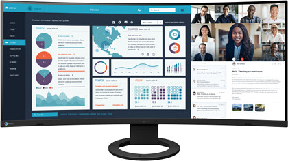 Monitor EIZO FlexScan EV3895-BK [Premium Partner]