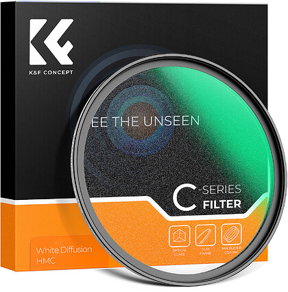 Filtr dyfuzyjny K&F Concept Nano-C HMC White Mist